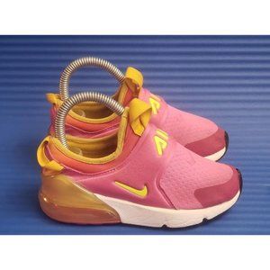 Nike Kids Sneakers Pink and Yellow
